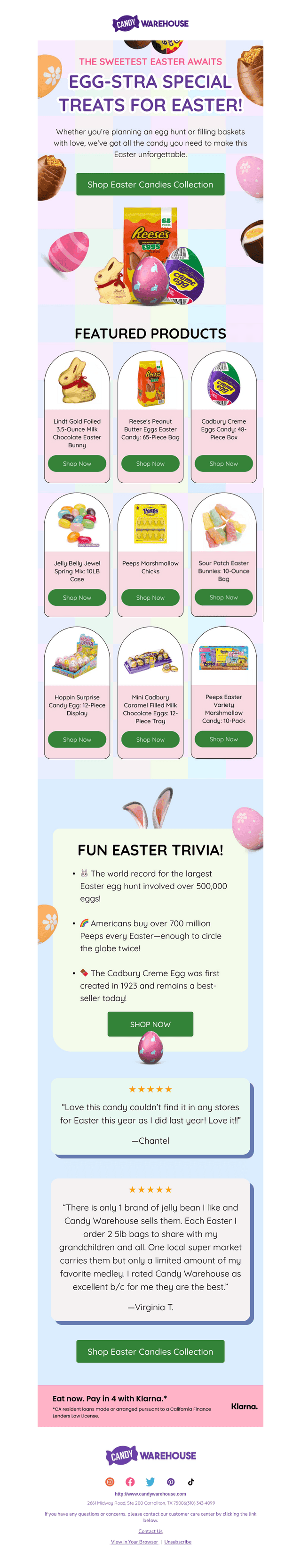 Hippity Hoppity, Easter Candy's in Stock! 🐰🍬