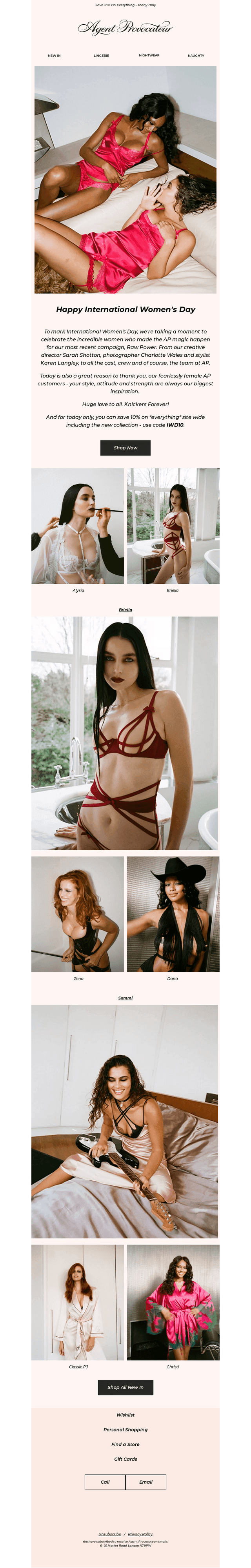 Flash Sale For IWD ✨