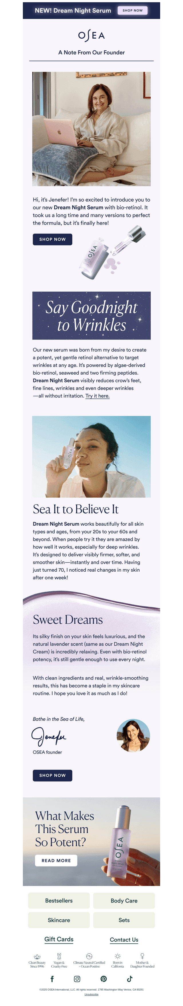Why I Created Dream Night Serum