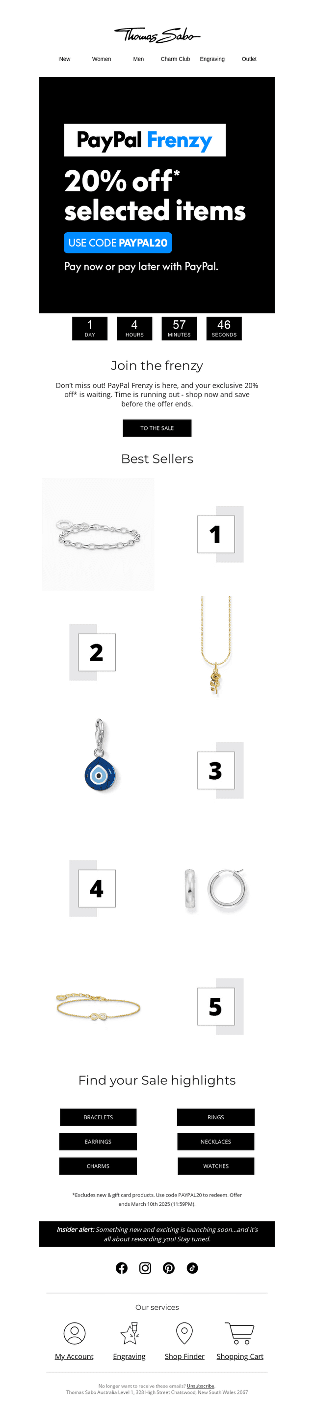 Your Wishlist? Now 20% Off*