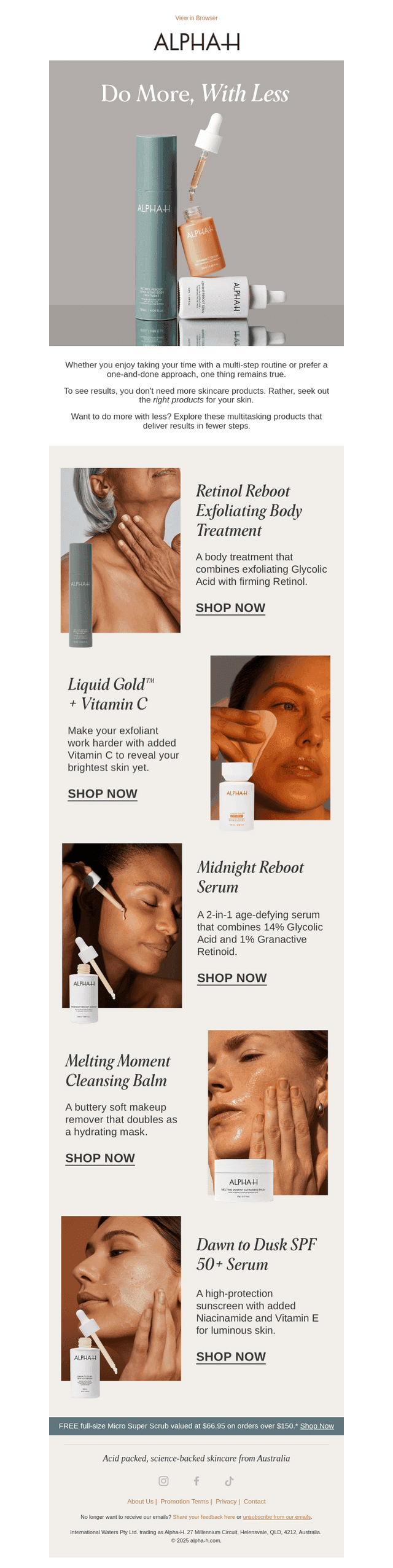 Why you don't need more skincare...