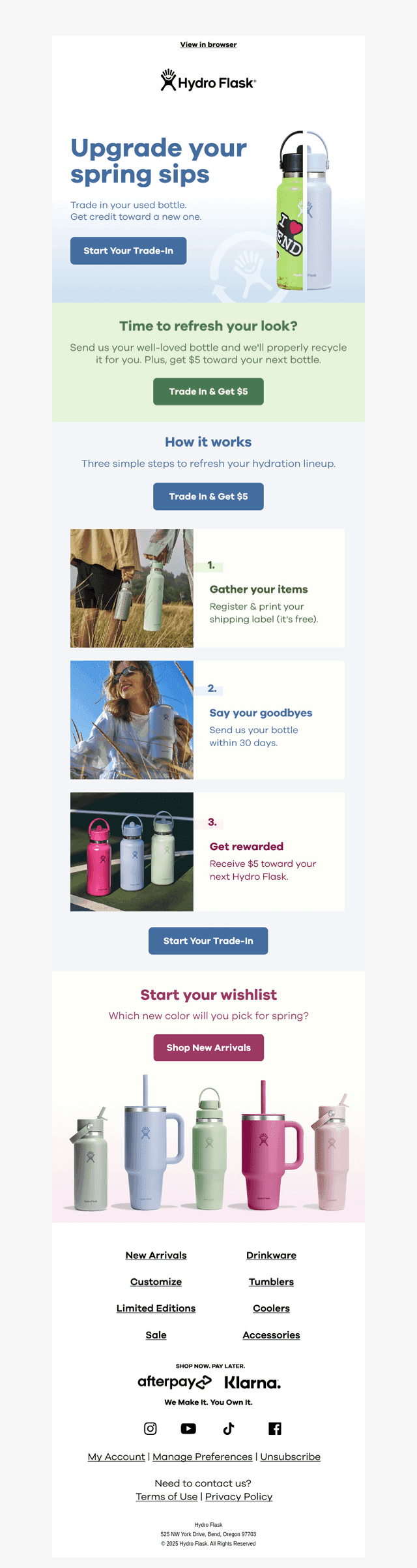 Get $5 toward your spring refresh