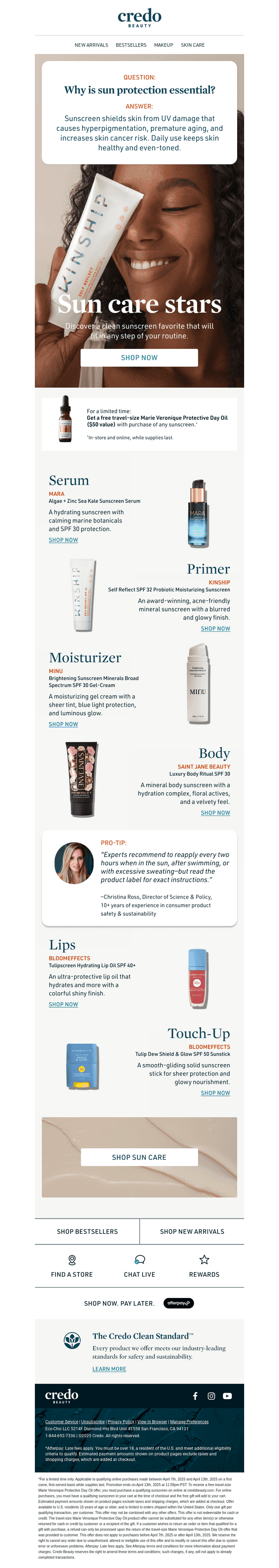 Sunscreens that won't dim your glow