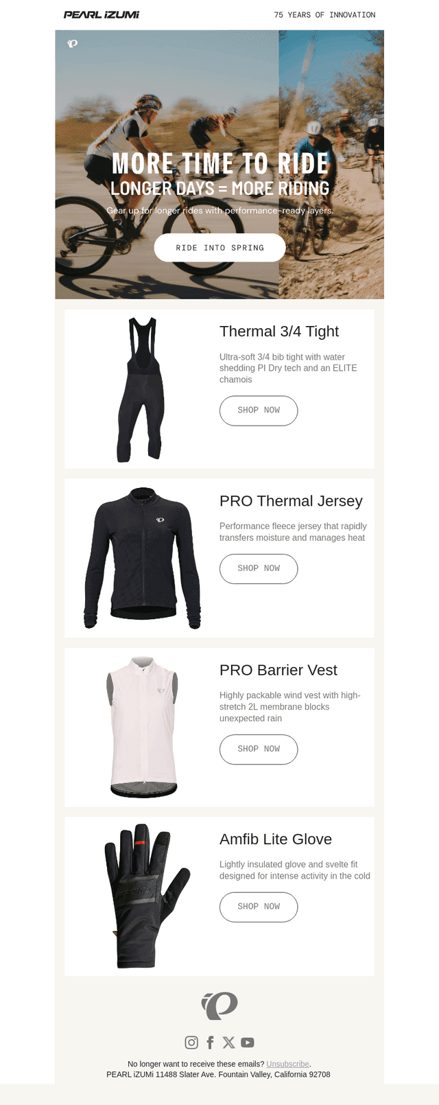 Spring Rides: Performance-Ready Styles Inside 🌞