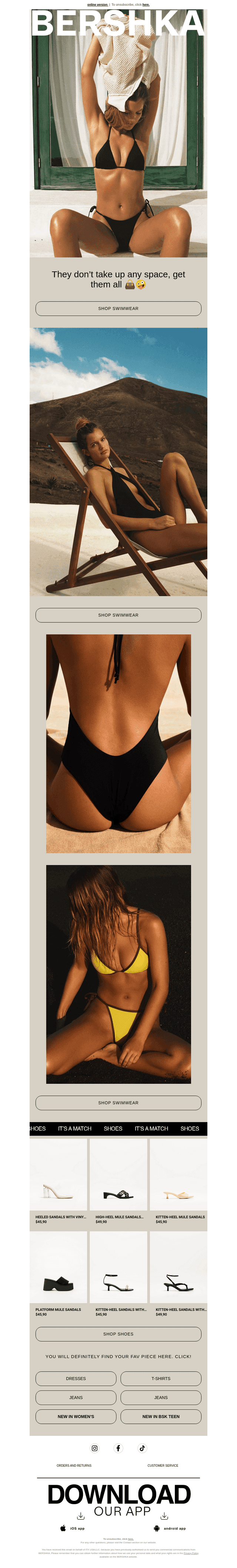 Don’t plan any holidays without this bikini🐚