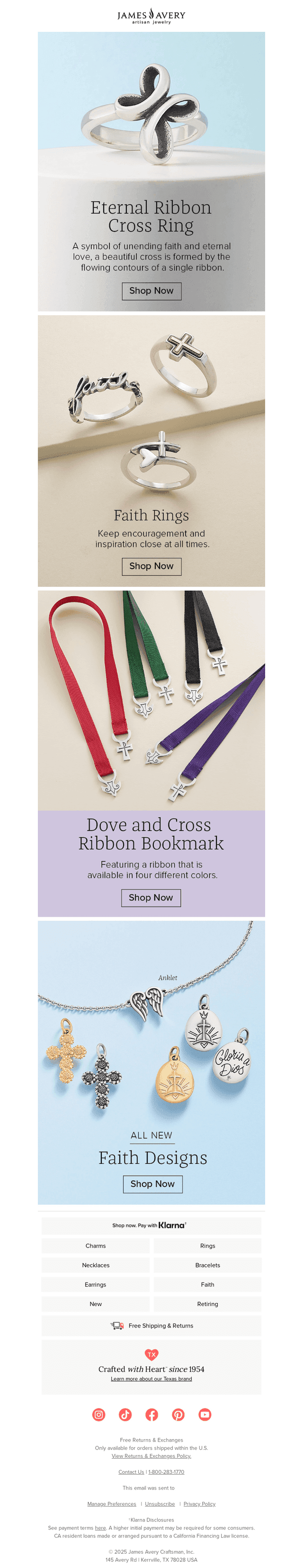 Spotlight: Eternal Ribbon Cross Ring