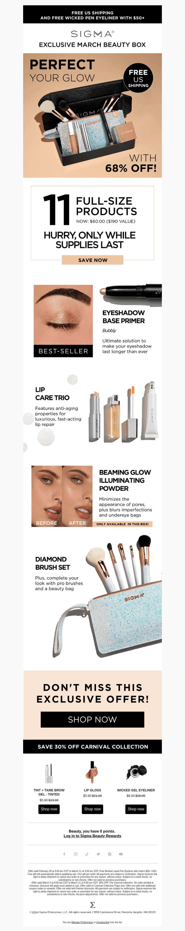 Perfect Your Glow With 68% OFF! ✨