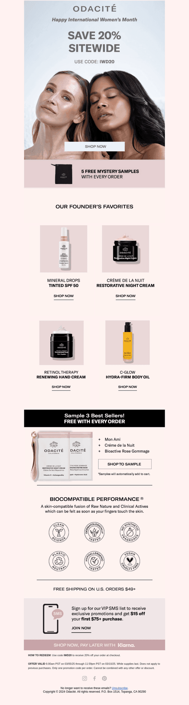 20% Off for Women’s Month 🤝