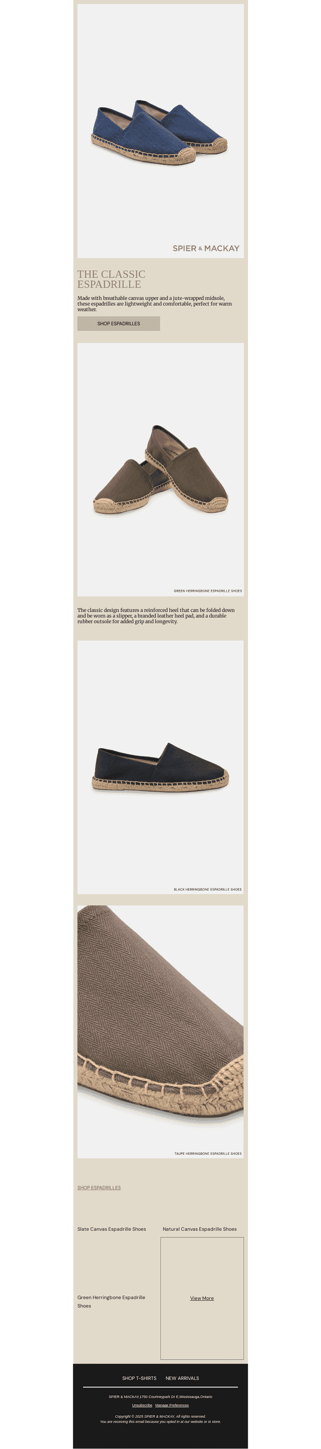 The Classic Espadrille