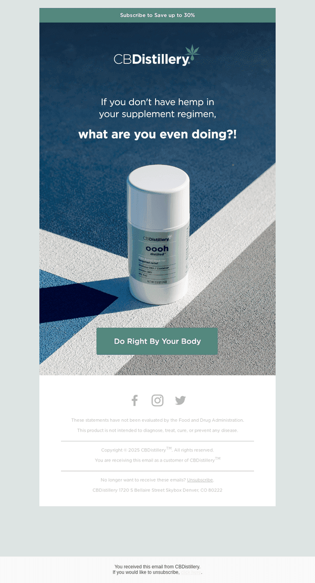 Do Right by Your Body