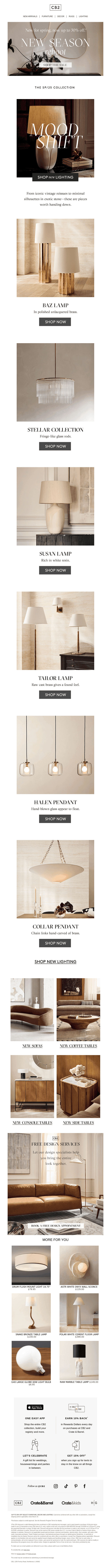 MOOD SHIFT—New lighting