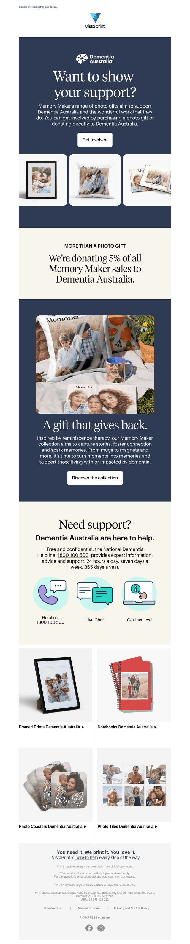 Support Dementia Australia Today