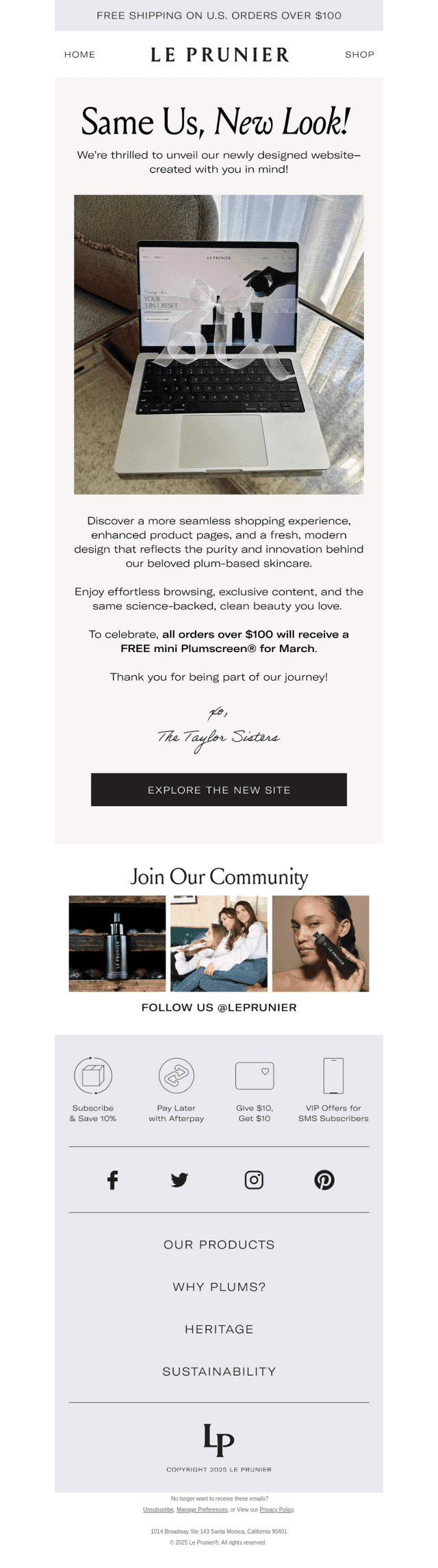 Our New Look is Here