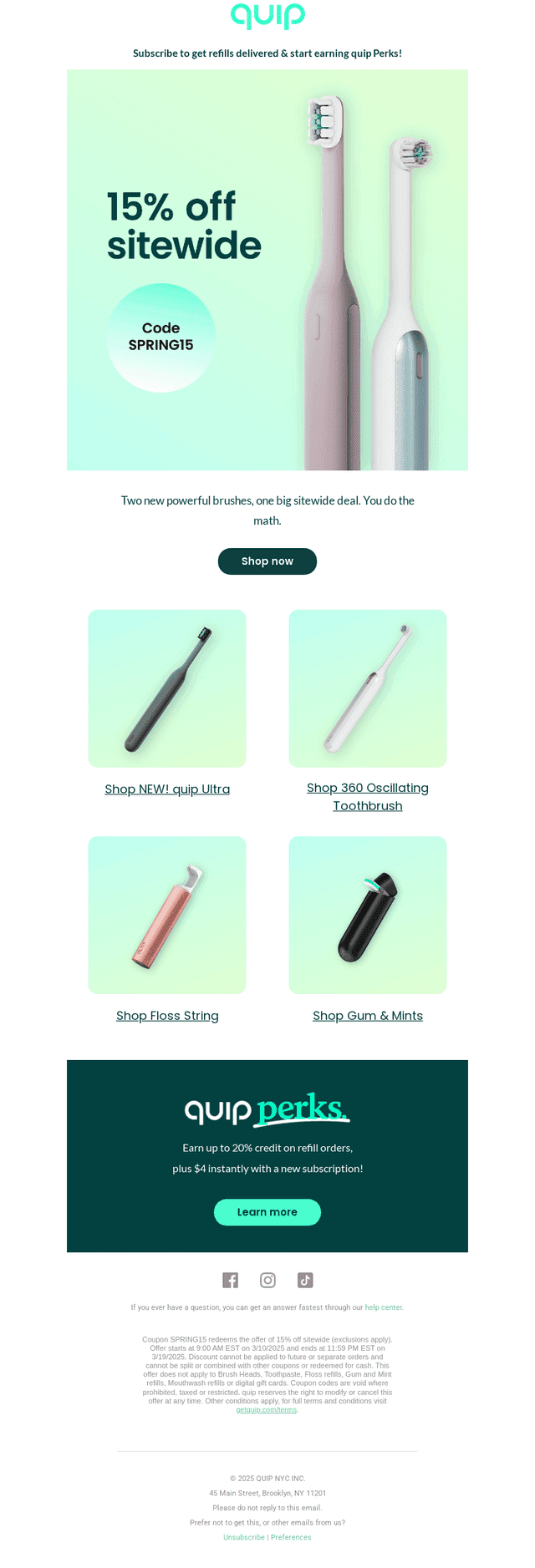 15% off sitewide — including New! Ultra