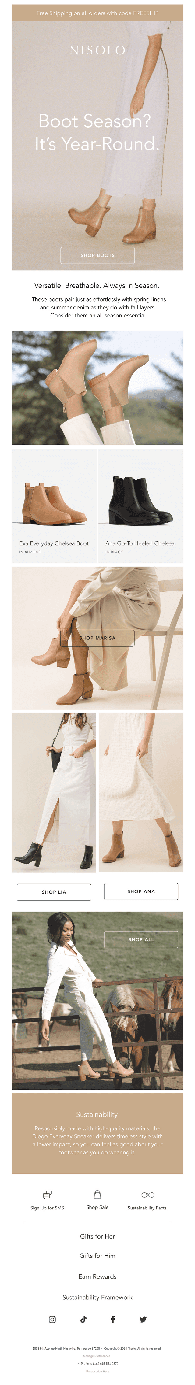 Wear-now & later styles