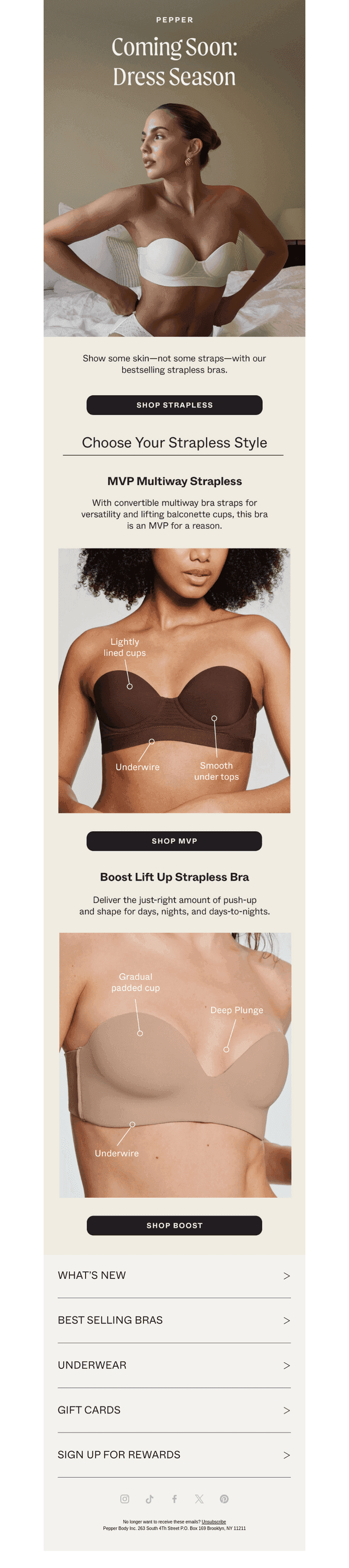 Show Some Skin, Not Straps