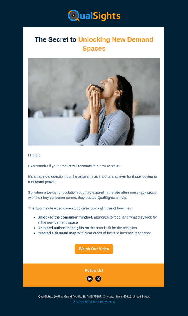 QualSights email from Tue, Mar 11, 2025