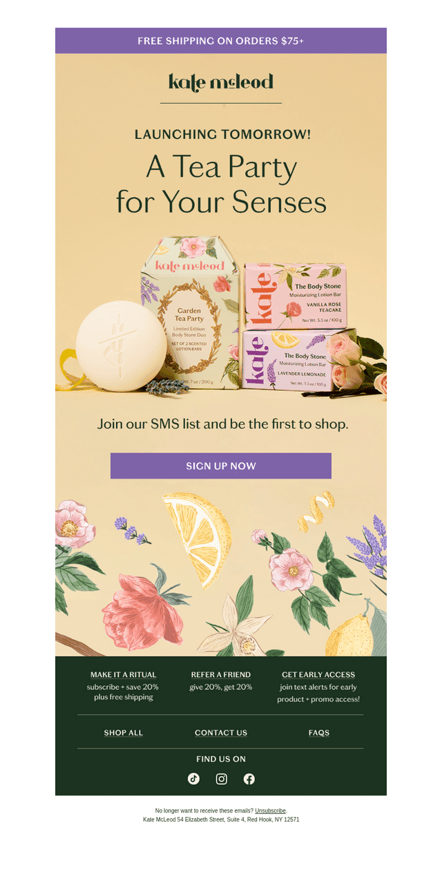 Something Fresh is Blooming Tomorrow!