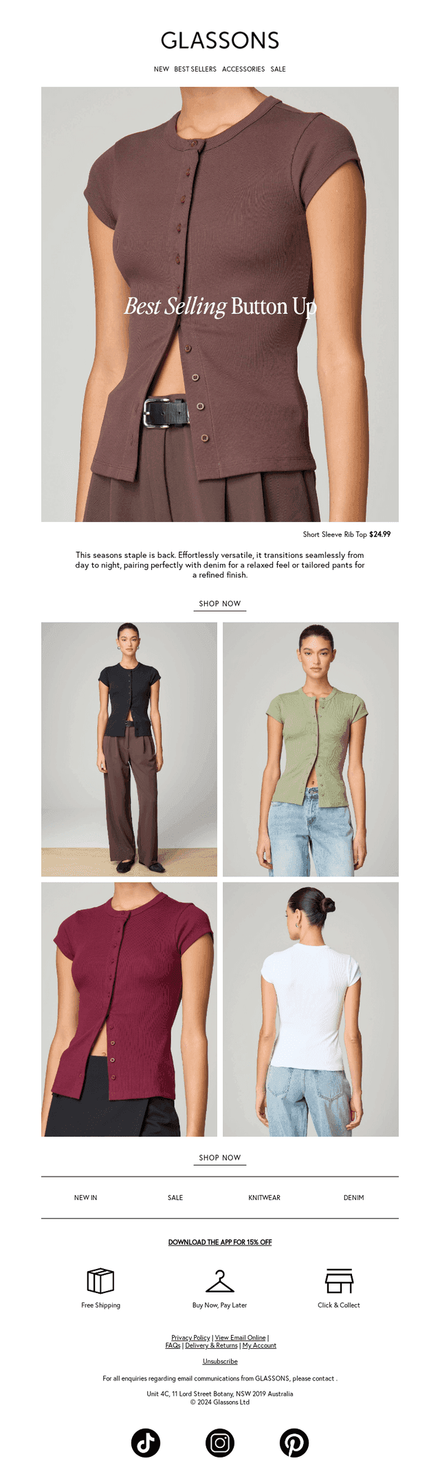 Glassons email from Tue, Mar 11, 2025