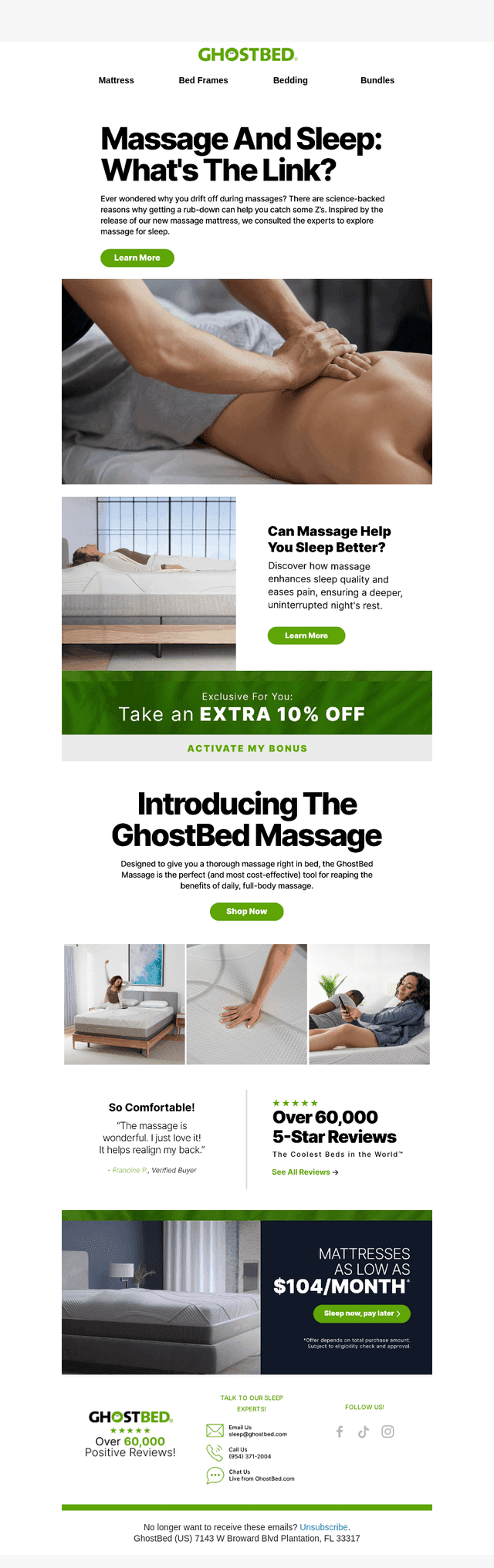 Massage + Sleep: What's the link? 💆🏼‍♀️😴