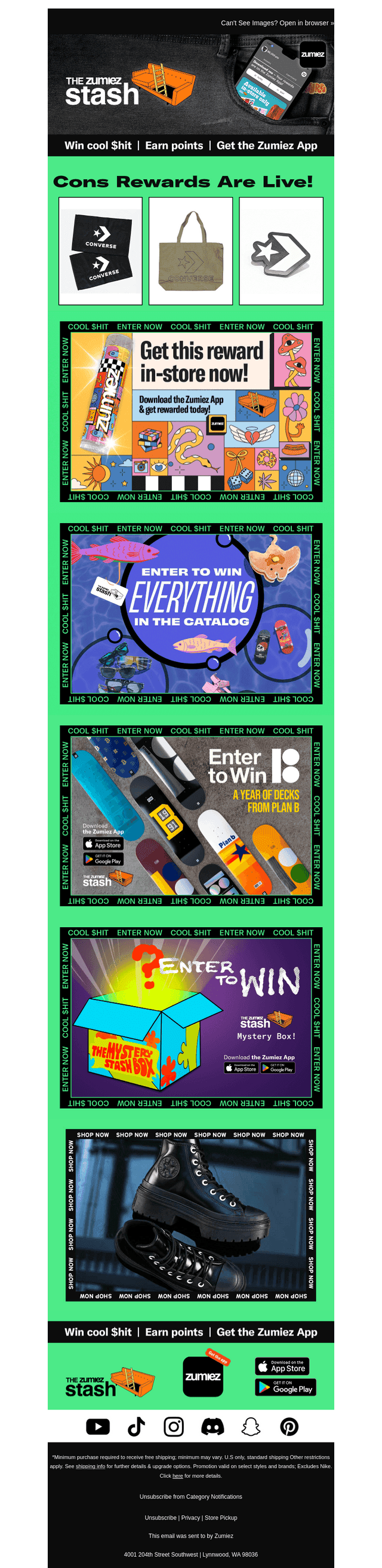 Cons Rewards are Live!