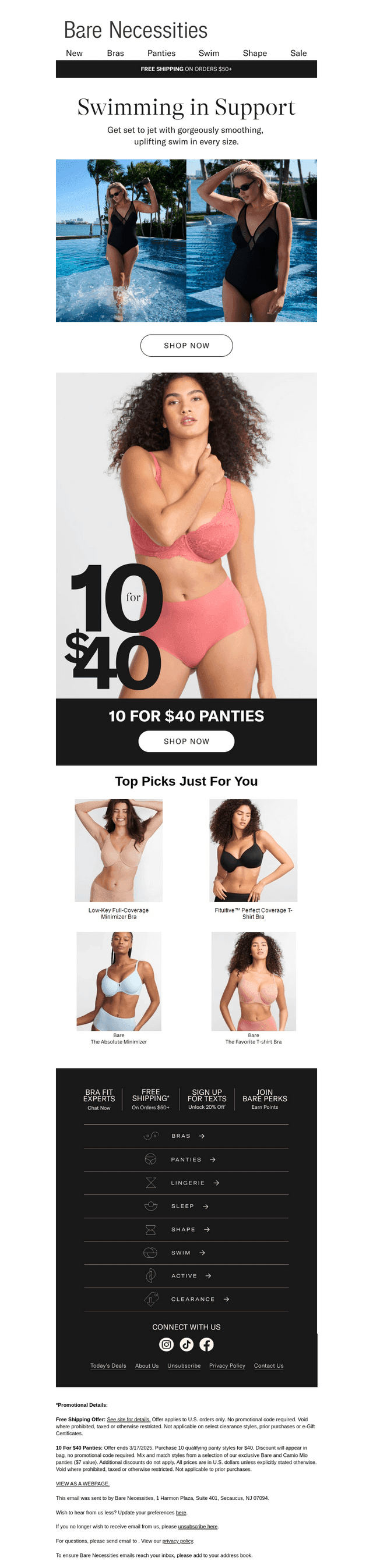 We're Bringing You Supportive Swimsuits In Every Size