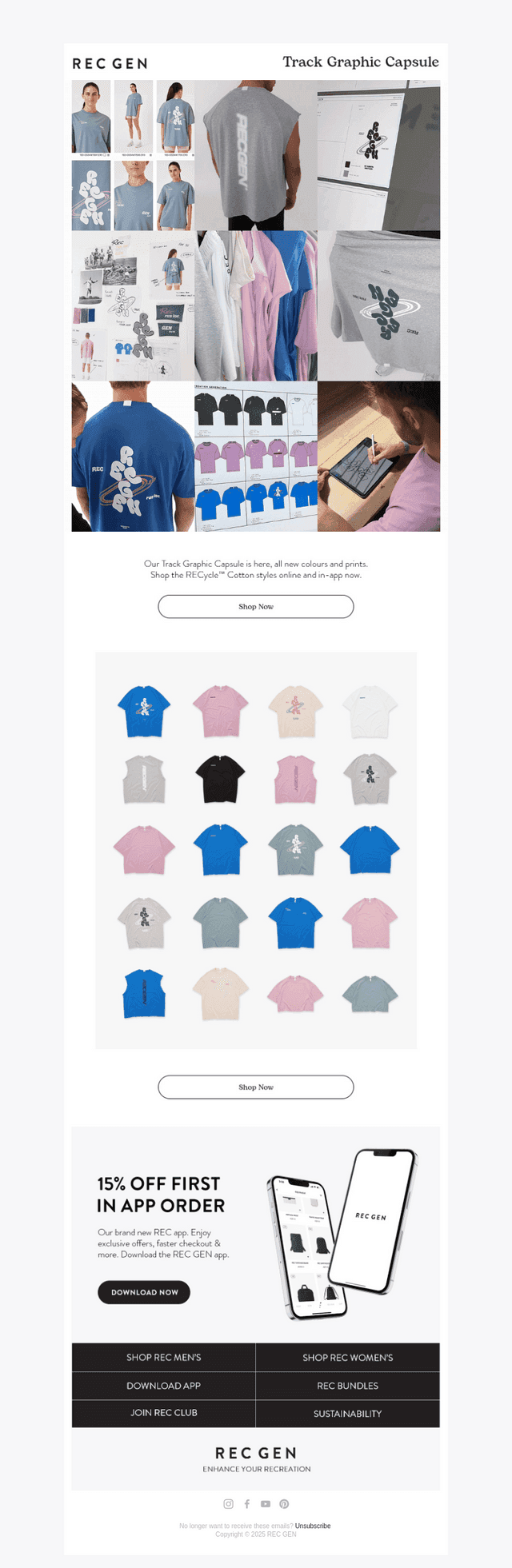 Live Now: Track Graphic Capsule