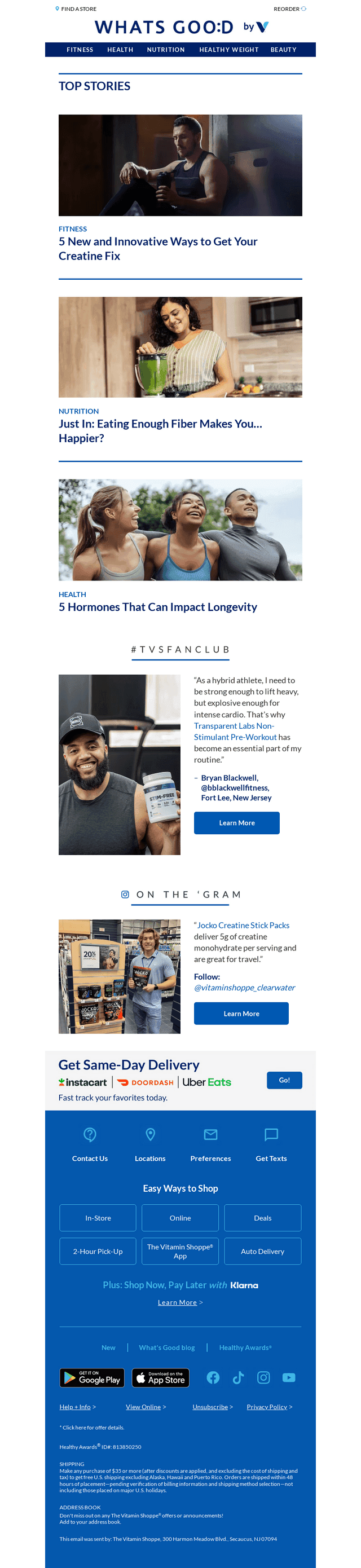 Your new creatine fix is in here