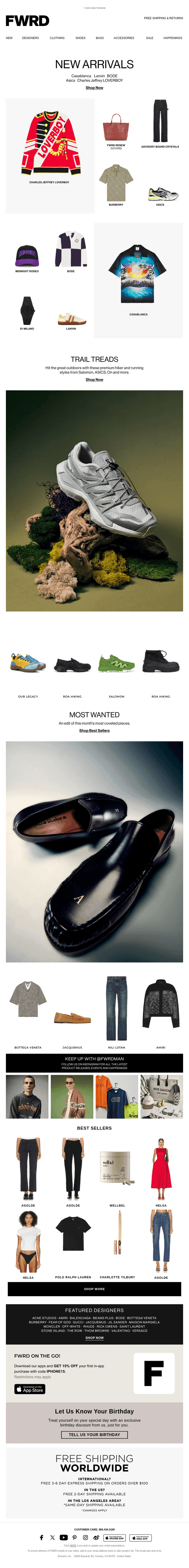 First Look: BODE, Lanvin, Asics & more!