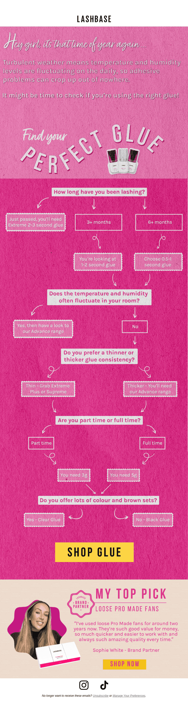 Find your perfect glue 🔍