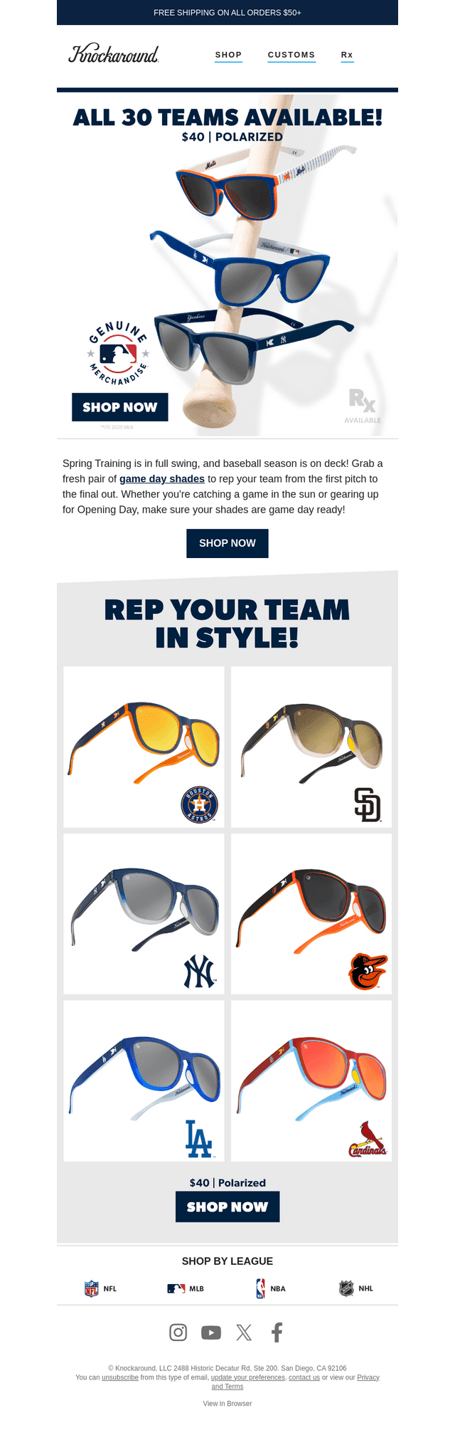 ⚾️ Spring Training is heating up!
