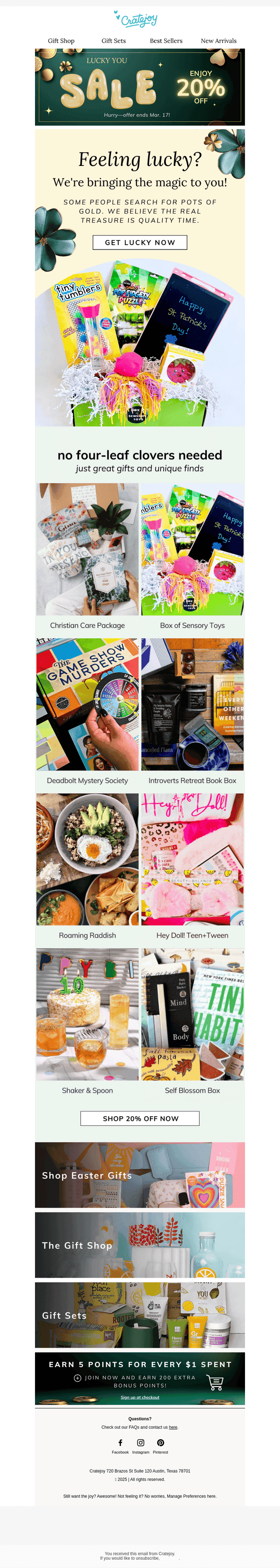 Cratejoy email from Wed, Mar 12, 2025