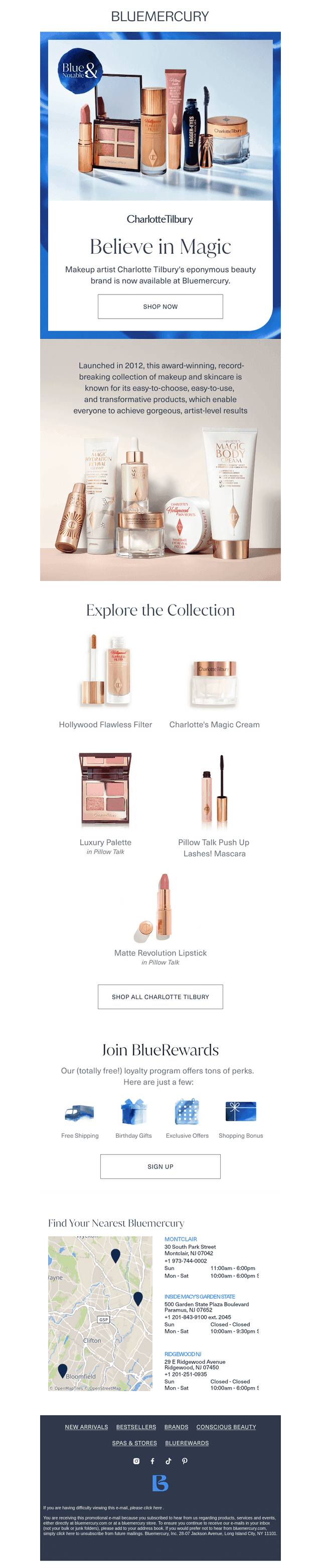 Charlotte Tilbury is here ✨