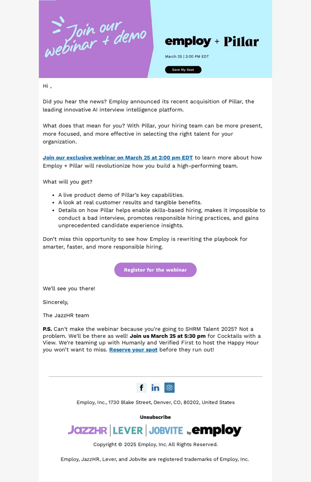 Employ email from Wed, Mar 12, 2025