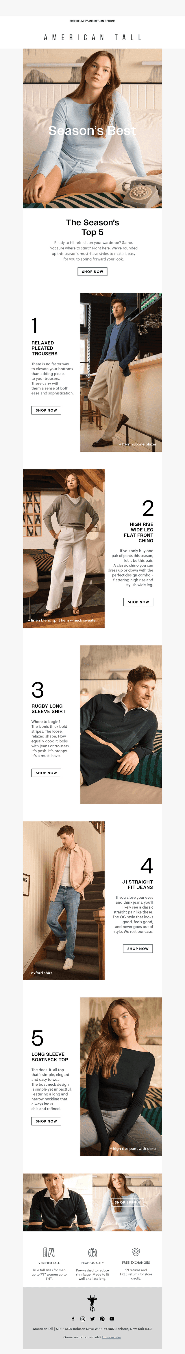 5 Must-Haves for Spring