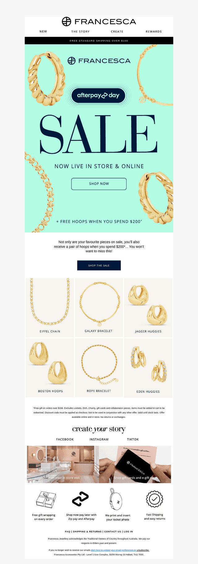 SALE NOW LIVE!