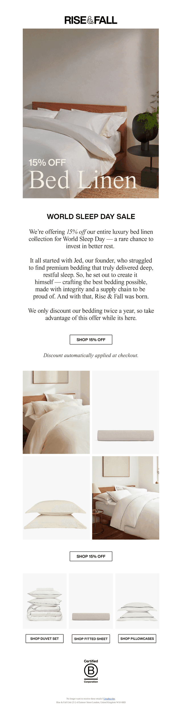 A Rare Offer | World Sleep Day