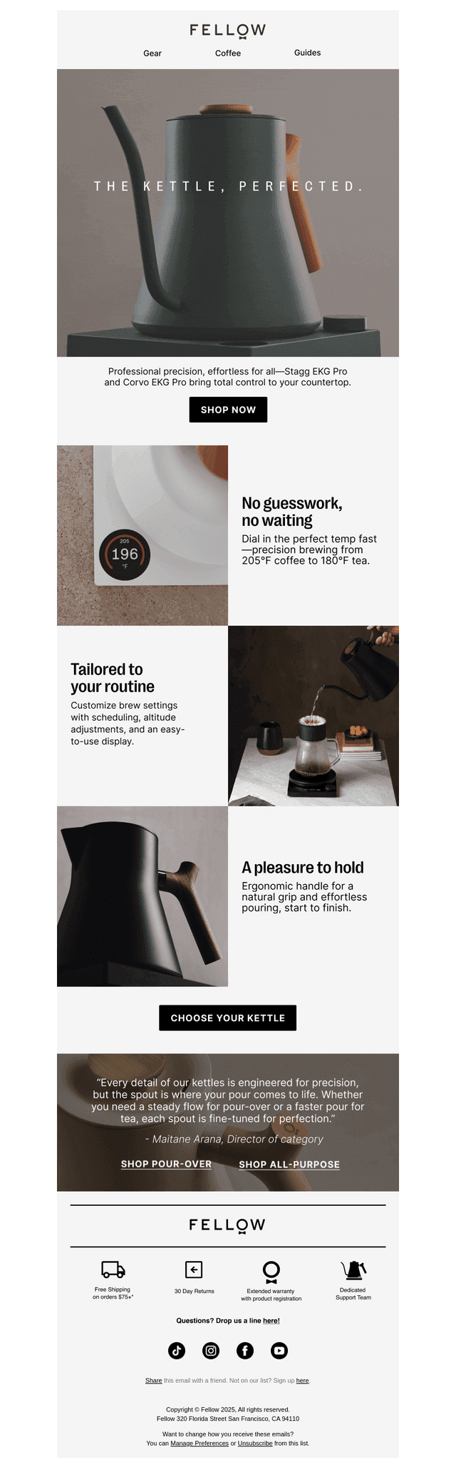 Meet the kettles that redefine precision