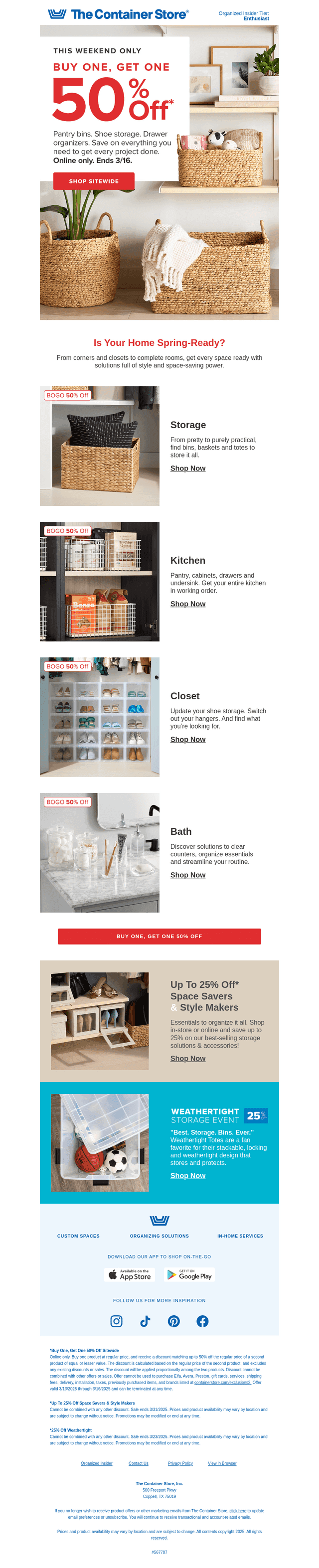 Sitewide Savings Start NOW 🎉 BOGO Let's Go