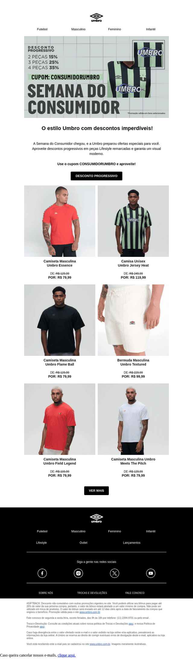 Semana do Consumidor com até 35% OFF!
