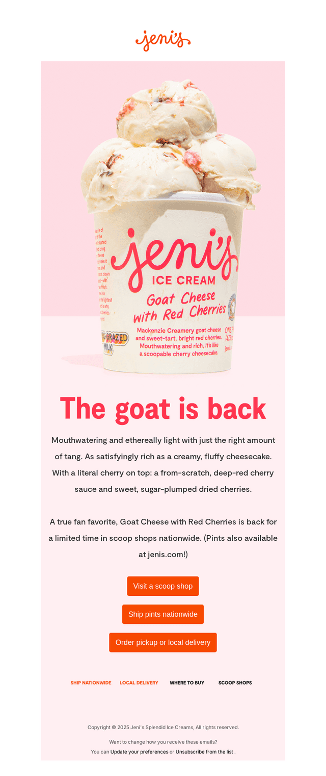 GOAT CHEESE WITH RED CHERRIES