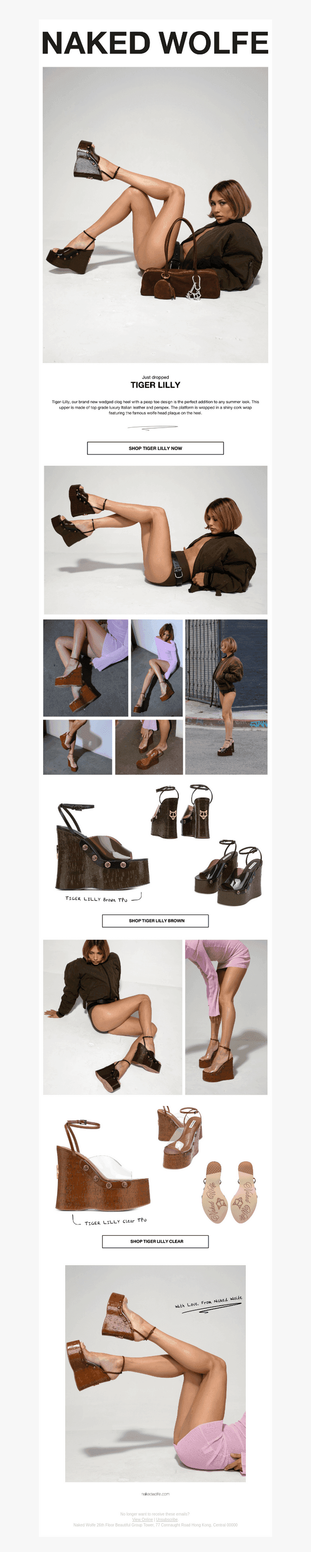 Just Dropped: The Tiger Lilly Heel