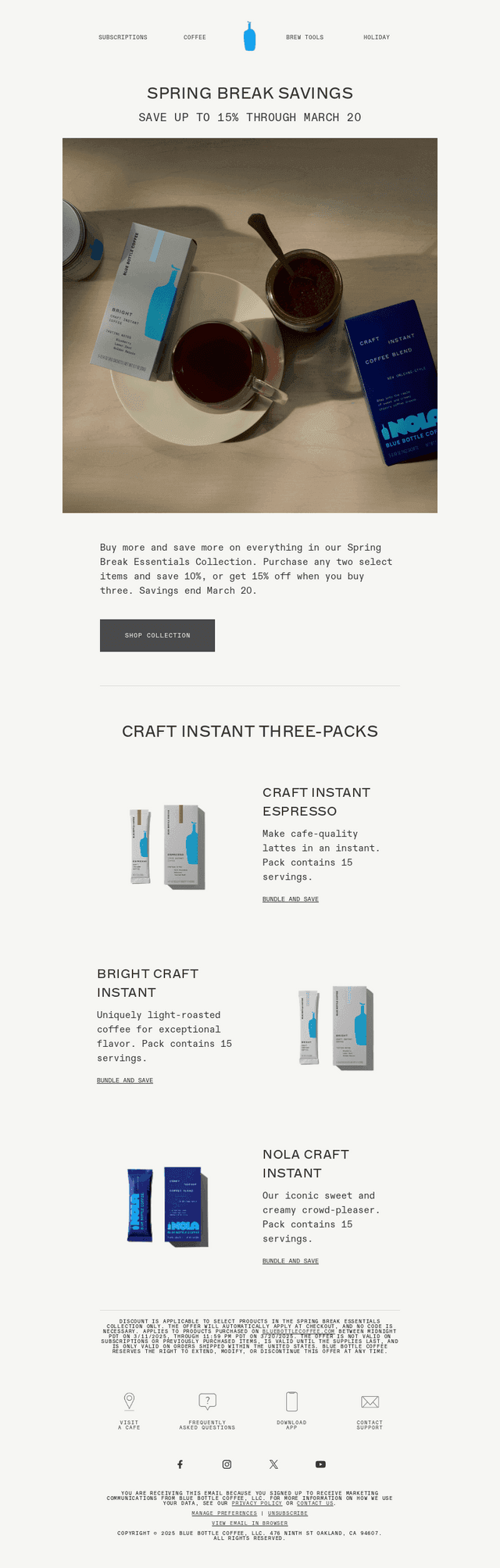 Save up to 15% on Spring Break Essentials