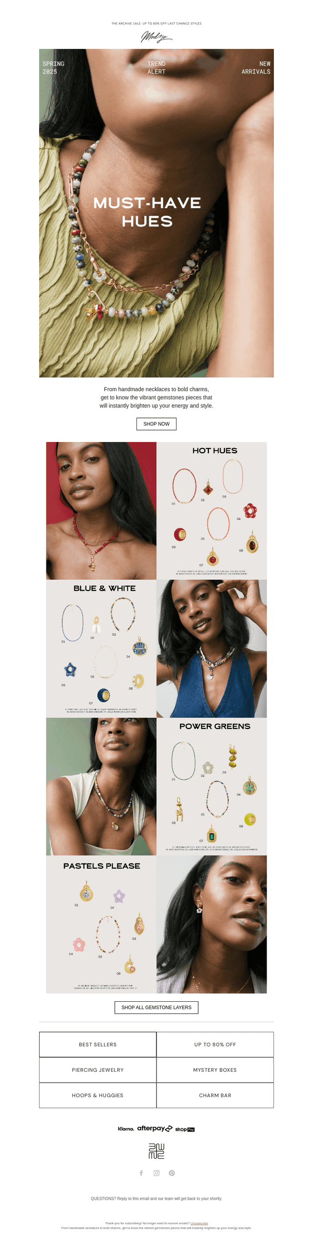 NEW: Colorful Gemstone Layers