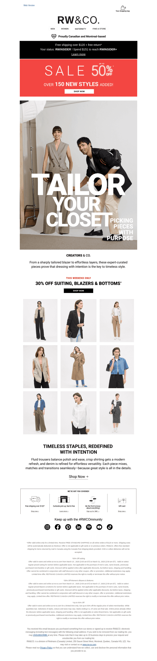 Save 30% on smarter wardrobe picks
