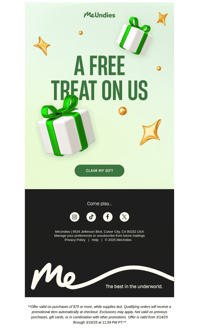 FREE GIFT INSIDE