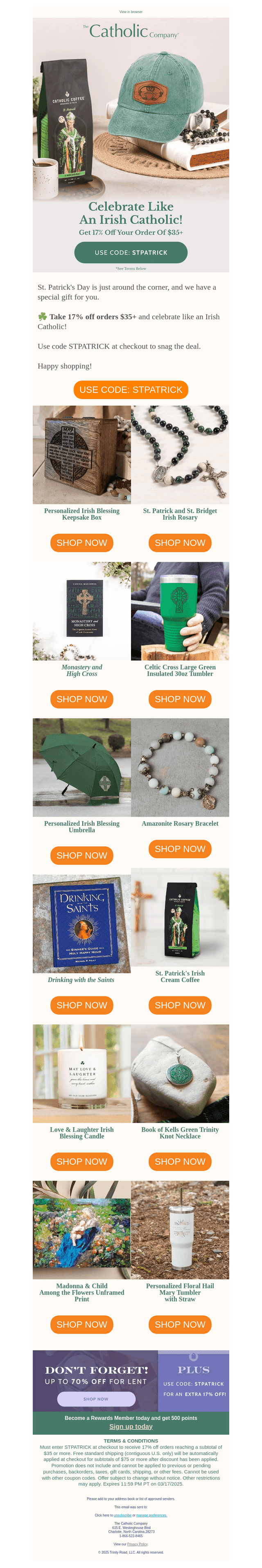 Limited Time Only: 17% Off Everything!