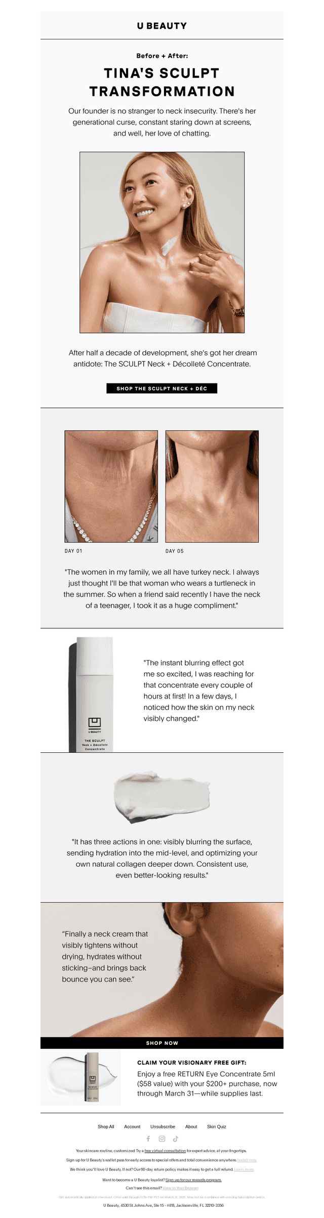 Exclusive: Tina's Before + Afters