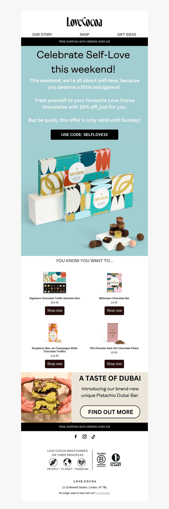 Your weekend treat is here!✨🍫