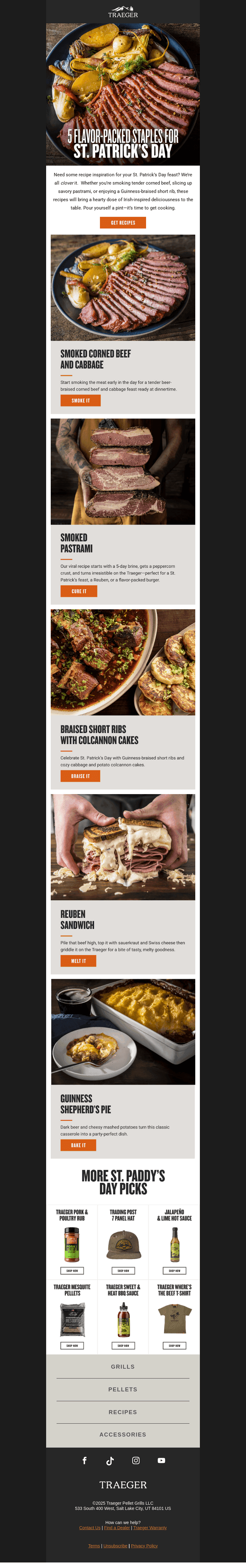 Traeger Grills email from Fri, Mar 14, 2025